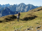 Aufstieg Satteljoch