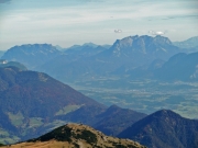 Blick zum Kaisergebirge